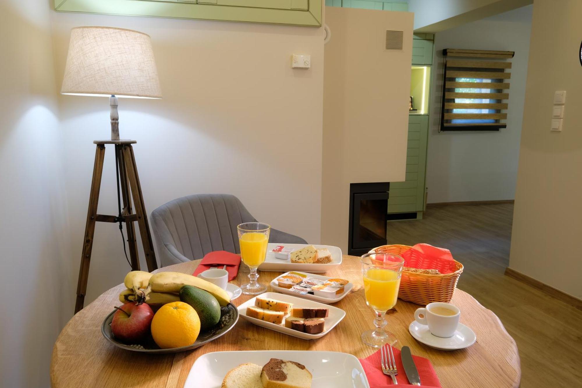 Dryas Guesthouse โปลีดรอสโซส ภายนอก รูปภาพ